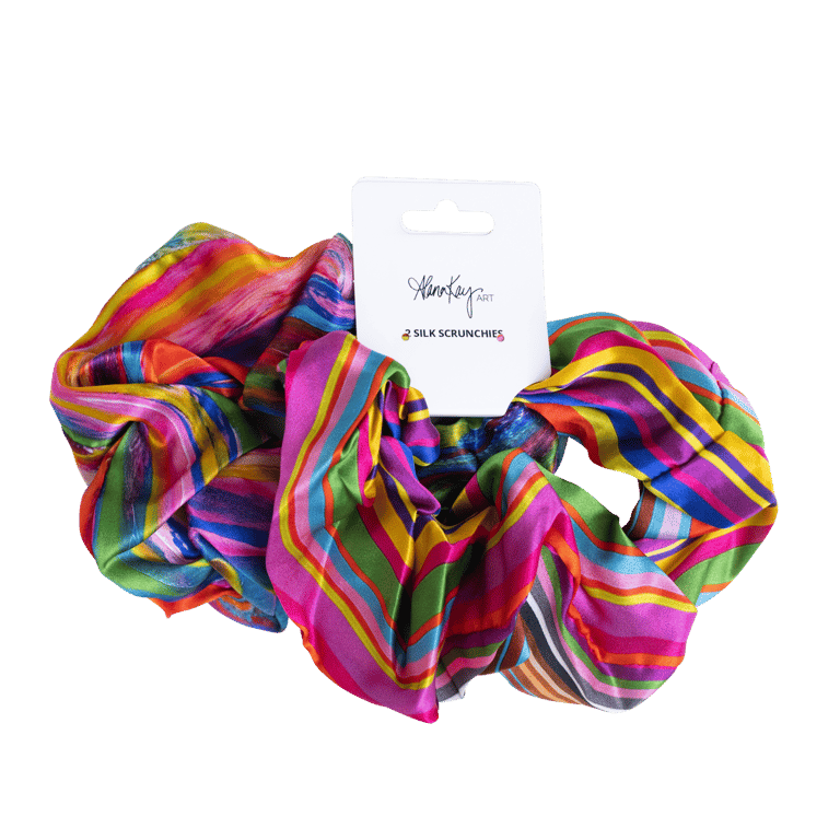 Silk Scrunchies Set of 2 - Altered State