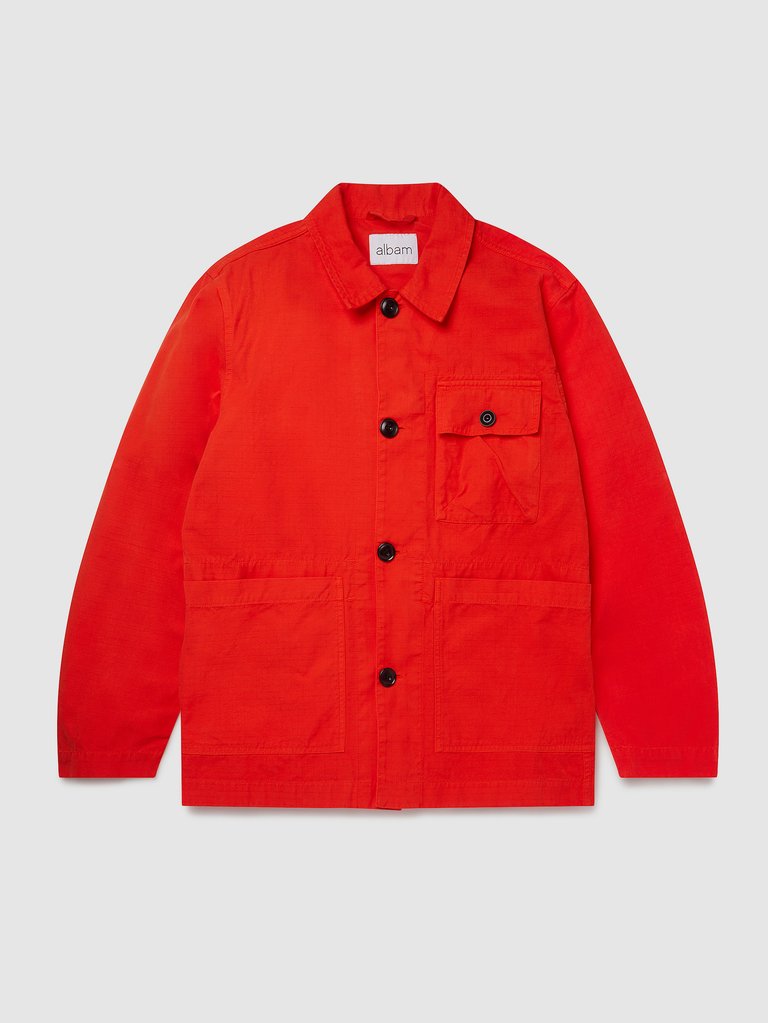 GD Ripstop Rail Jacket - Red