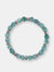 Elastic Bracelet With Turquoise And Fluorite