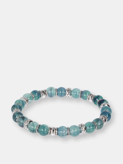 Albert M. Elastic Bracelet With Turquoise And Fluorite product