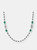 Green Onyx and Black Spinel Necklace