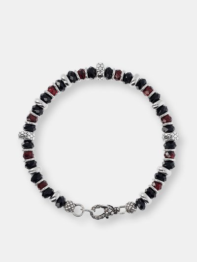 Albert M. Man Bracelet With Stones 8,25" length product