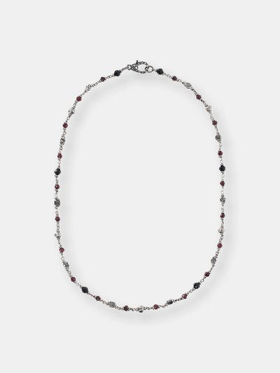 Albert M. Necklace With Spinel And Garnet product