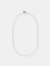 Silver Chain Necklace - RHODIUM