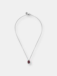 Stone Drop Pendant Necklace