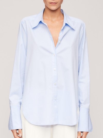 ALC Aiden Button Down Shirt In Light Blue product
