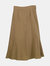 A.L.C Women's Khaki Belted Layered Skirt