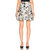 Brien Silk Blend Floral Ruffled Mini Skirt