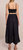 Heather Linen Eyelet Skirt In Black