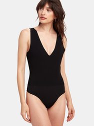 Iris Deep-V Neck Bodysuit