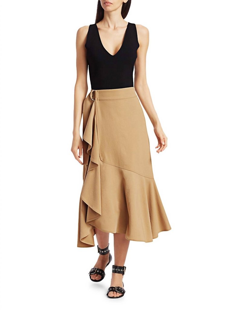 Pierre Skirt In Beech - Beech