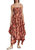 Women Adriana Cut Out Smocked Asymmetric Maxi Dress - Multicolor