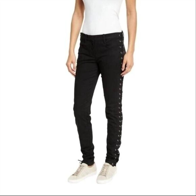 Women's Dent Pants - Black