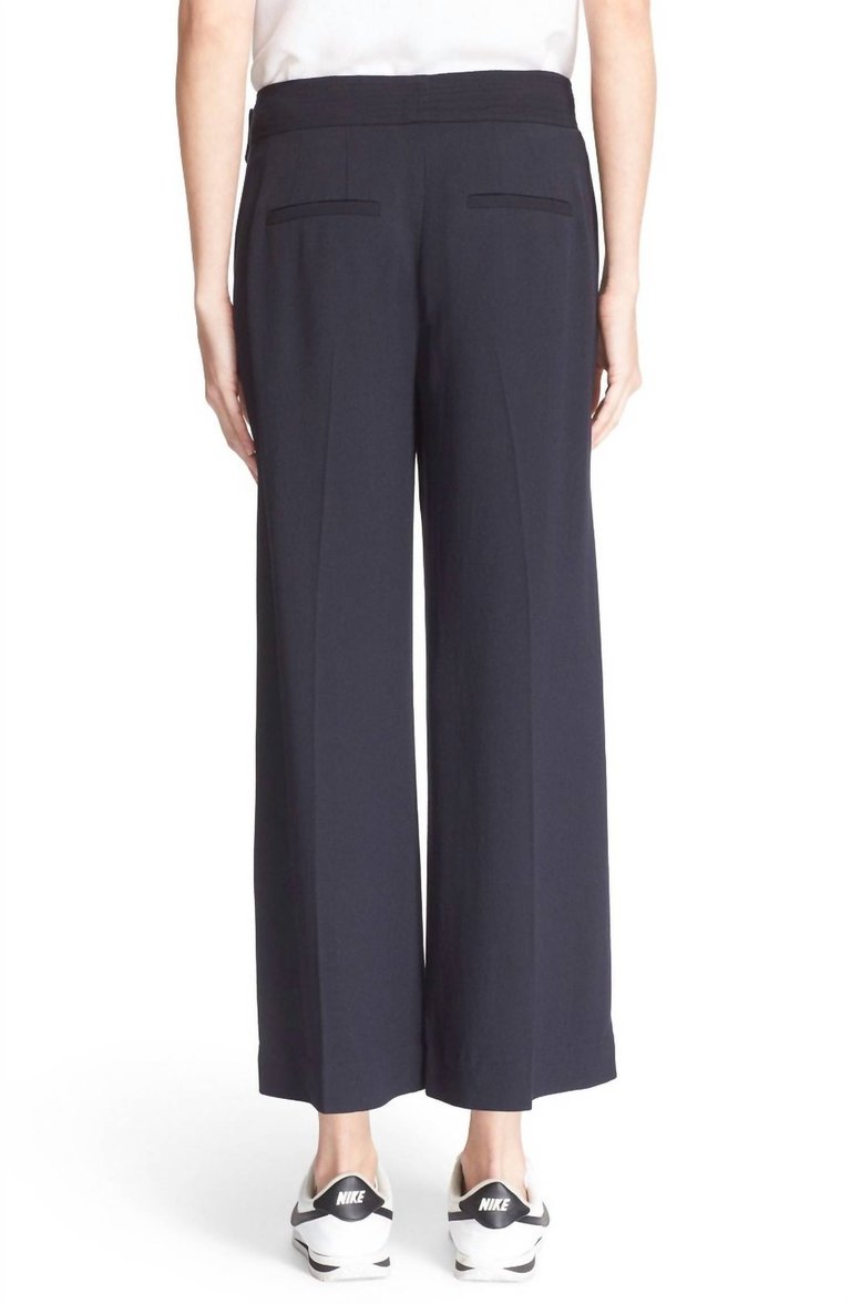 Women'S Emily Gaucho Mid-Rise Belted Pants