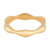 Ariadne. Bamboo Stackable Ring - Gold