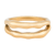 Ariadne. Double Bamboo Ring - Gold