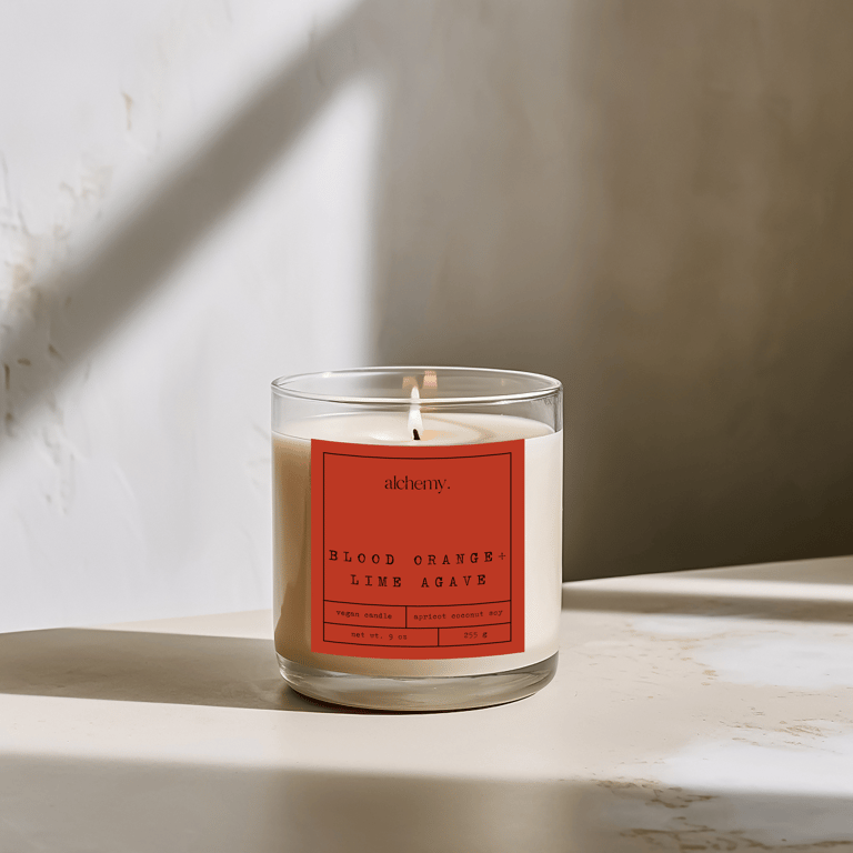 Blood Orange + Lime Agave Candle