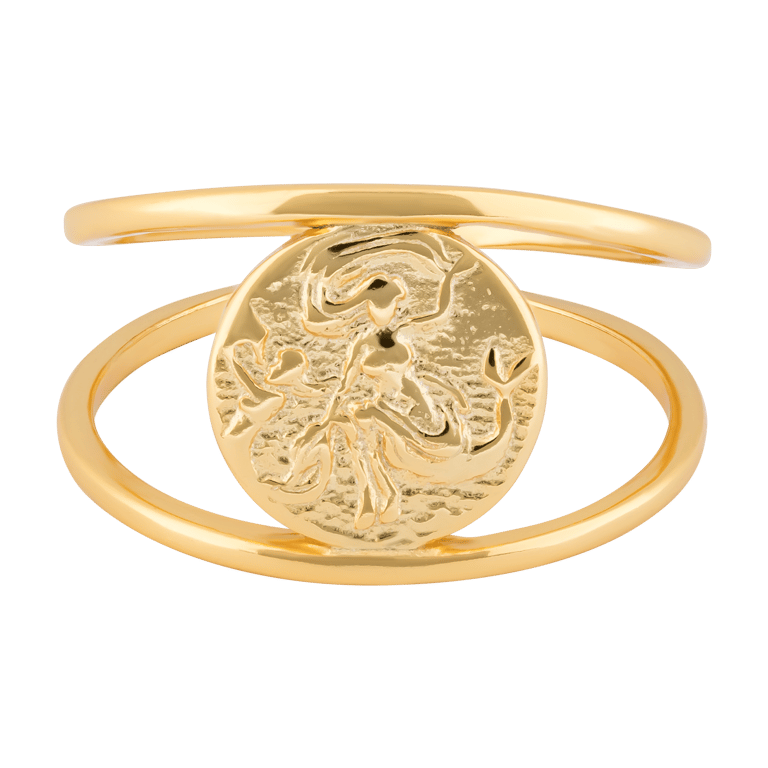 Siren. Mermaid Ring - Gold