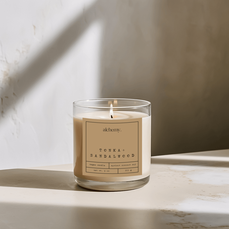 Tonka + Sandalwood Candle