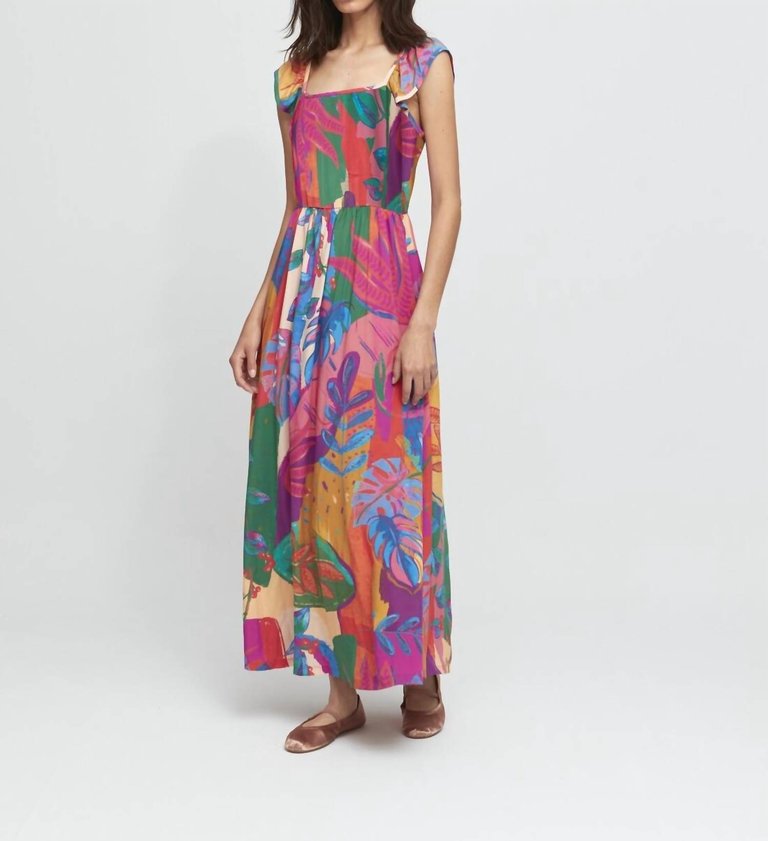 Aurore Maxi Dress In Mlti - Mlti