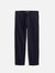 Men's Straight Leg Pants In Vintage Washed Chino In Dark Navy - Dark Navy