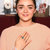 As Seen on Maisie Williams and Asia Monet Ray Silver Super Sparkly Crystal Bling Ring