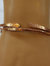 Bare Copper Hammer Textured Bangle