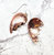 Broken Heart Earrings from Sculpted Copper