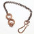 Copper Double Infinity Chain Bracelet For Him and Her
