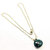 Emerald Pear Drop Necklace