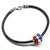 Him Or Her 4Th Of July Beaded Leather Bracelet