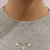 Light Pink and Mint Chalcedony 14 Kt Gold Filled Necklace