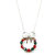 Limited Edition Red And Green Crystal Wreath Necklace