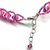 Sparkly Pink Breast Cancer Awareness Bracelet