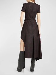 Pinstripe Dress