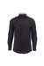 Alexandra Mens Roll Sleeve Hospitality Work Shirt (Black/ Lime) - Black/ Lime