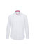 Alexandra Mens Roll Sleeve Hospitality Work Shirt (White/ Pink) - White/ Pink