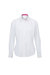 Alexandra Womens/Ladies Roll Sleeve Hospitality Work Shirt (White/ Pink) - White/ Pink