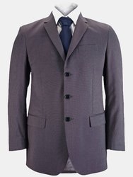Mens Icona Formal Classic Fit Work Suit Jacket - Charcoal