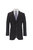 Mens Icona Formal Slim Fit Work Suit Jacket - Black - Black