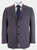 Mens Icona Formal Slim Fit Work Suit Jacket - Charcoal - Charcoal