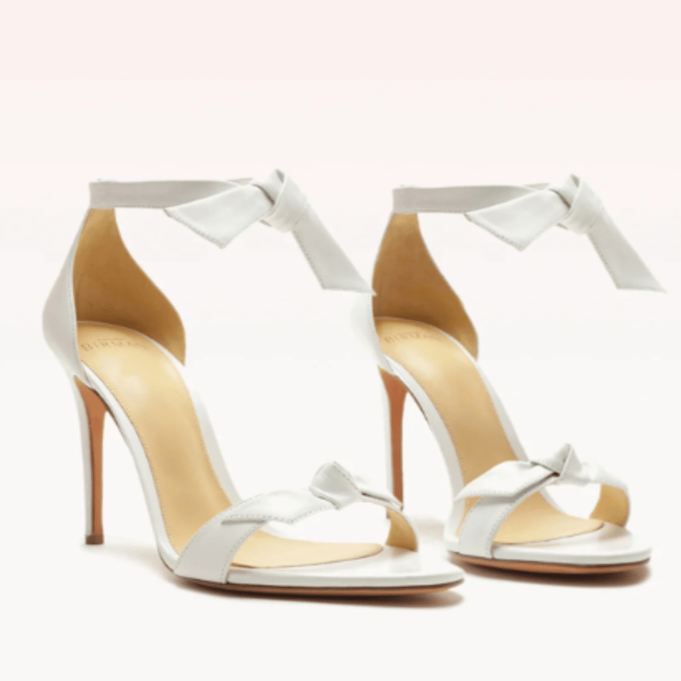 Clarita 100 White Sandal