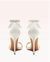 Clarita 100 White Sandal