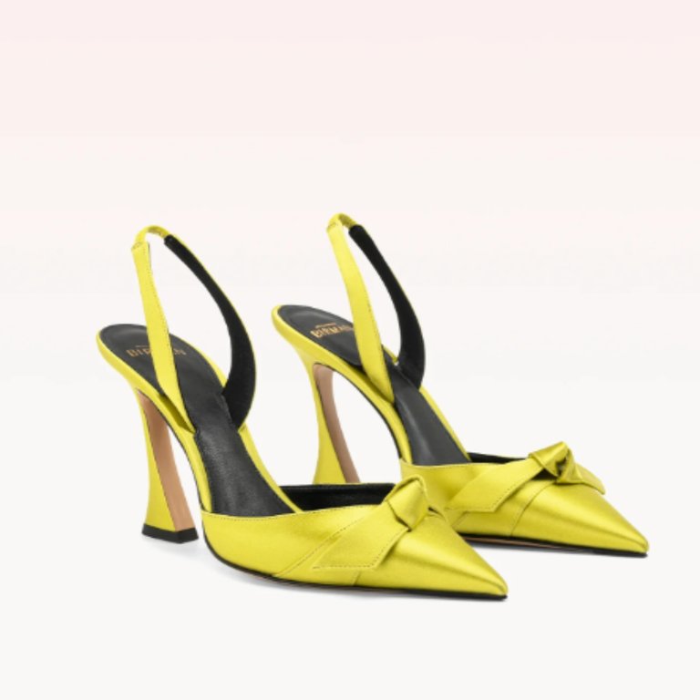 Clarita Bell Slingback 100 Lime