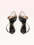 Clarita Double 85 Metallic  Sandal - Chocolate