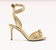 New Clarita 85 Heels - Metallic Golden