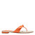 Women's Asymmetric Clarita Flat Sandal In Crush - Crush