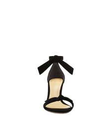 Women's Clarita Suede Sandal In Black