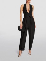 ALEXANDRE VAUTHIER Waistcoat-Detail Jumpsuit