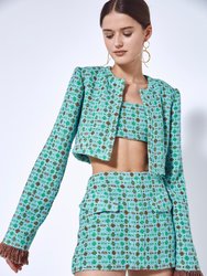 Galena Jacket - Aqua